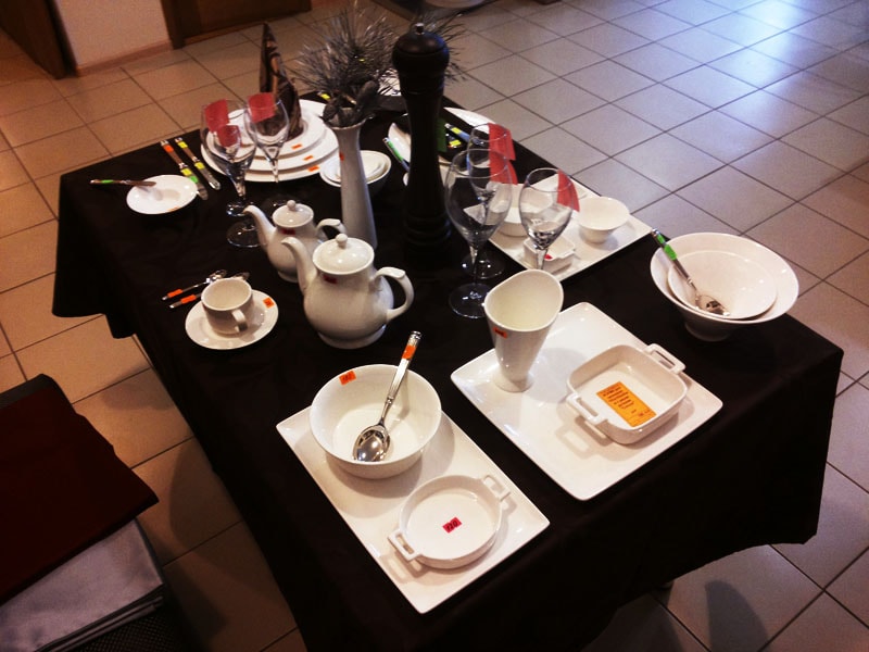 посуда для профессиональной сервировки