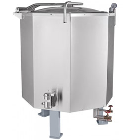 Котел пищеварочный стационарный КПЭМ-160П